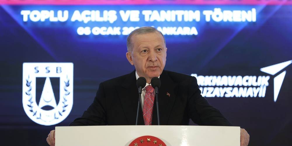 Stratejik yatırımların açılışında Cumhurbaşkanı Erdoğan'dan önemli mesajlar: Milli Muharip Uçağı 2023'te hangardan çıkacak